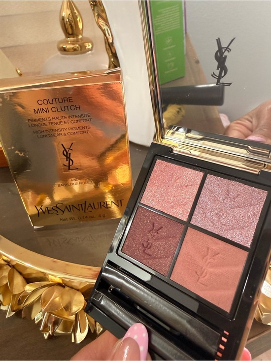 YSL Couture Mini Clutch Luxury Eyeshadow Palette- 400 Babylone Roses
